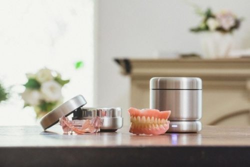 World's First Smart Oral Appliance Cleaner