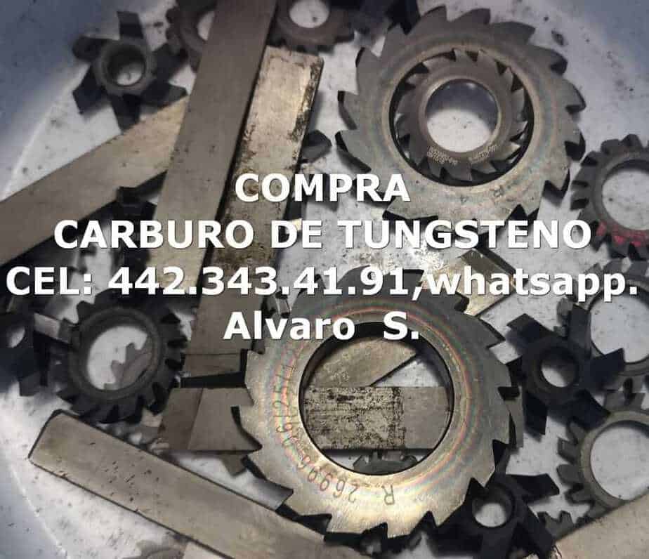 COMPRA DE CARBURO DE TUNGSTENO