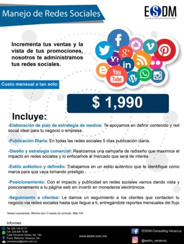 Redes sociales Veracruz