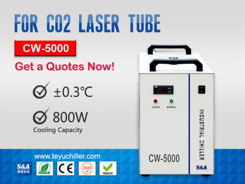 CW-5000co2 chiller