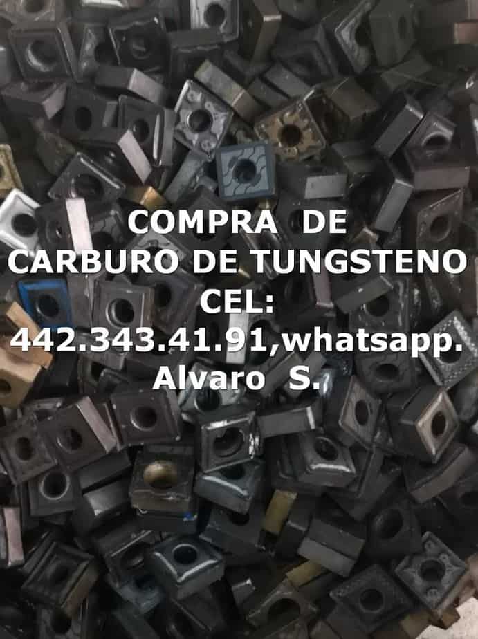 COMPRA DE CARBURO DE TUNGSTENO