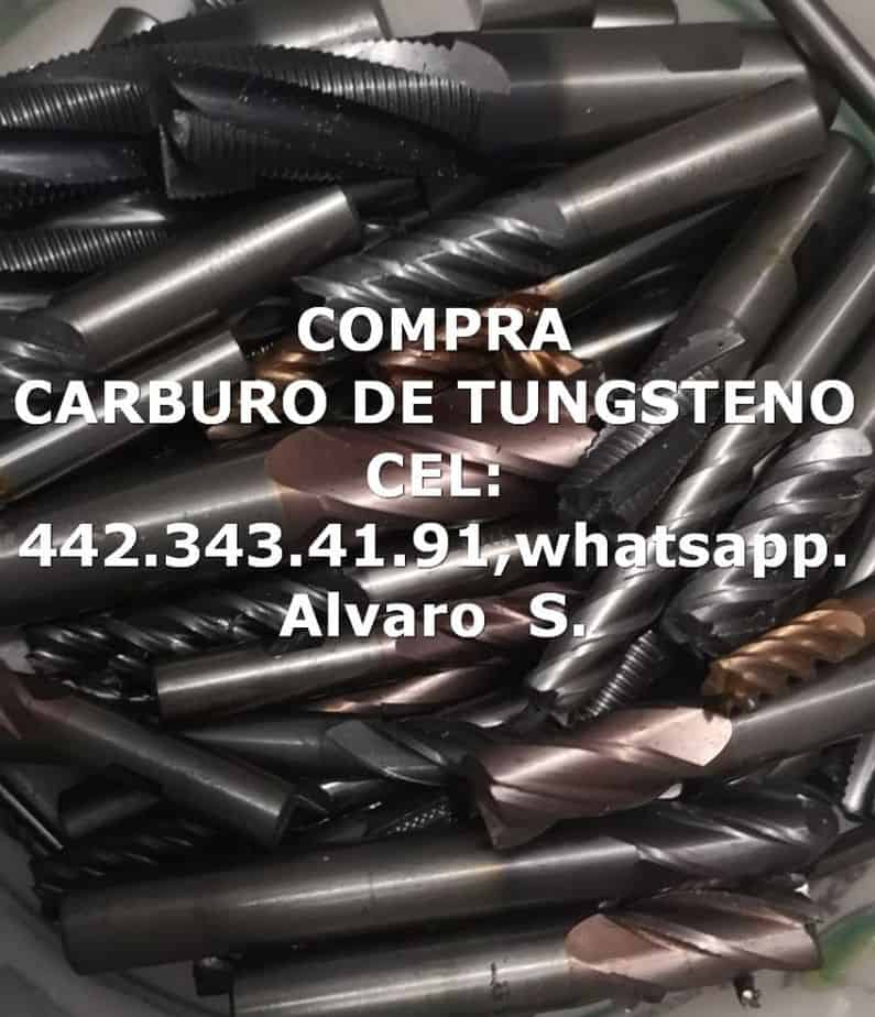 CHATARRA DE CARBURO DE TUNGSTENO