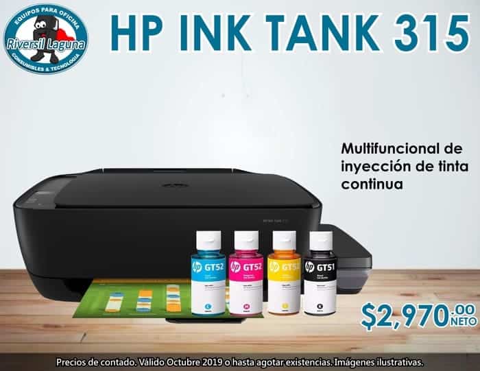 3 HP INK TANK 315