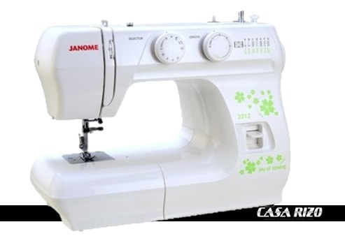 Maquina de coser Janome modelo 2212 - Casa Rizo - www.casarizo.com.mx
