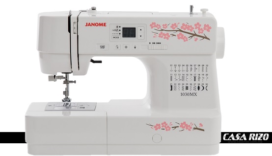 Maquina de coser - Janome 1030mx - Casa Rizo - www.casarizo.com