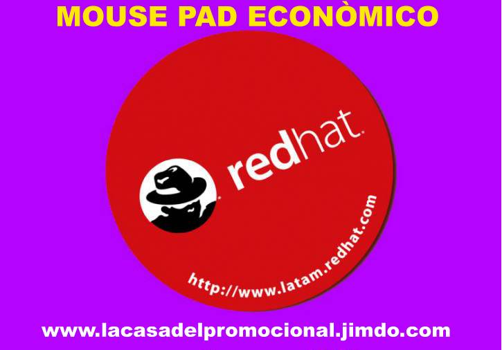 MOUSE PAD ECONOMICO RED